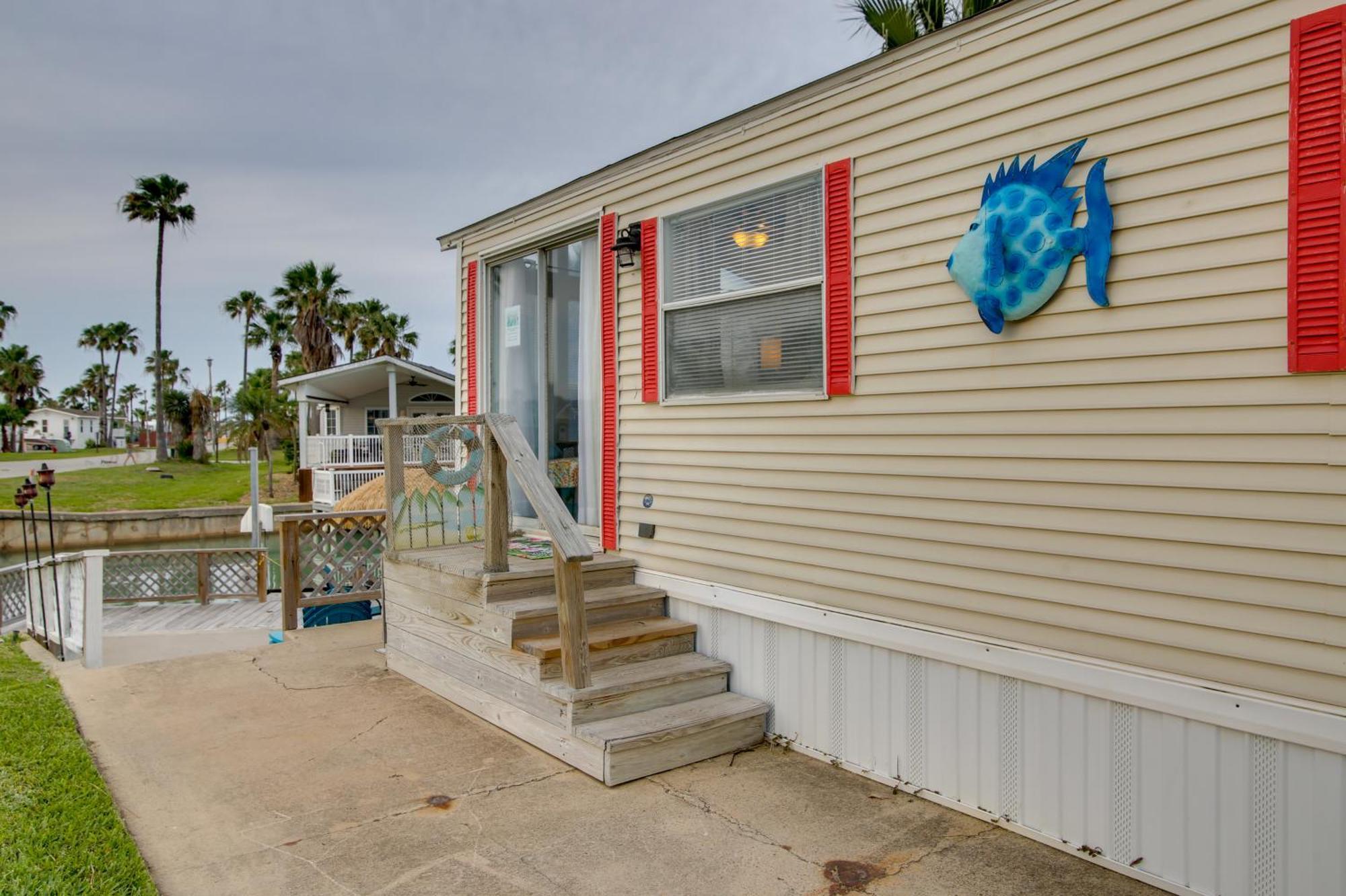 Cozy Waterfront Port Isabel Cottage With Deck! ภายนอก รูปภาพ